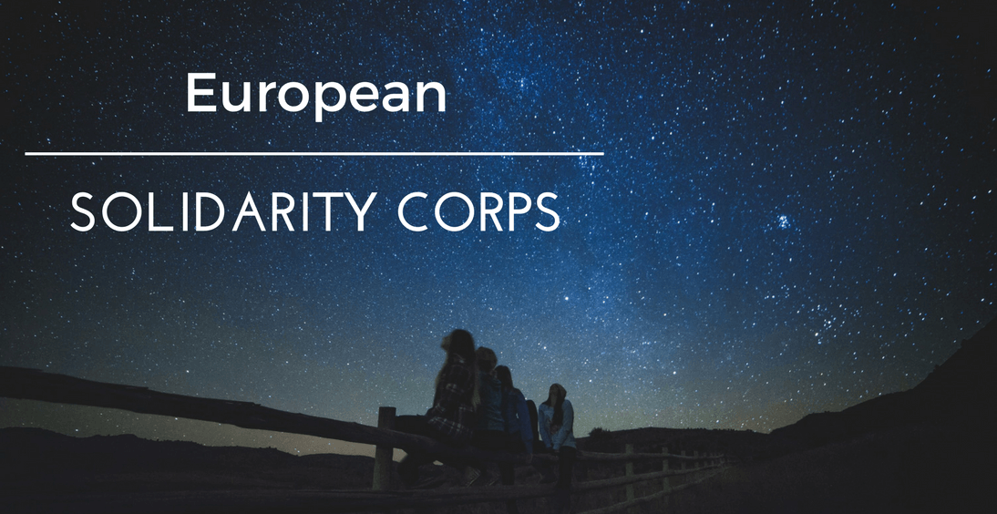 Volunteer opportunities The New European Solidarity Corps (ESC