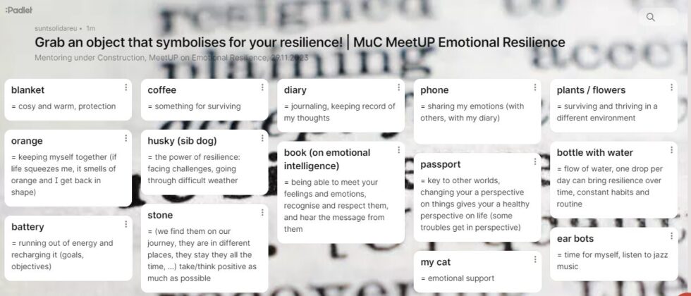 Resilience [obejcts]